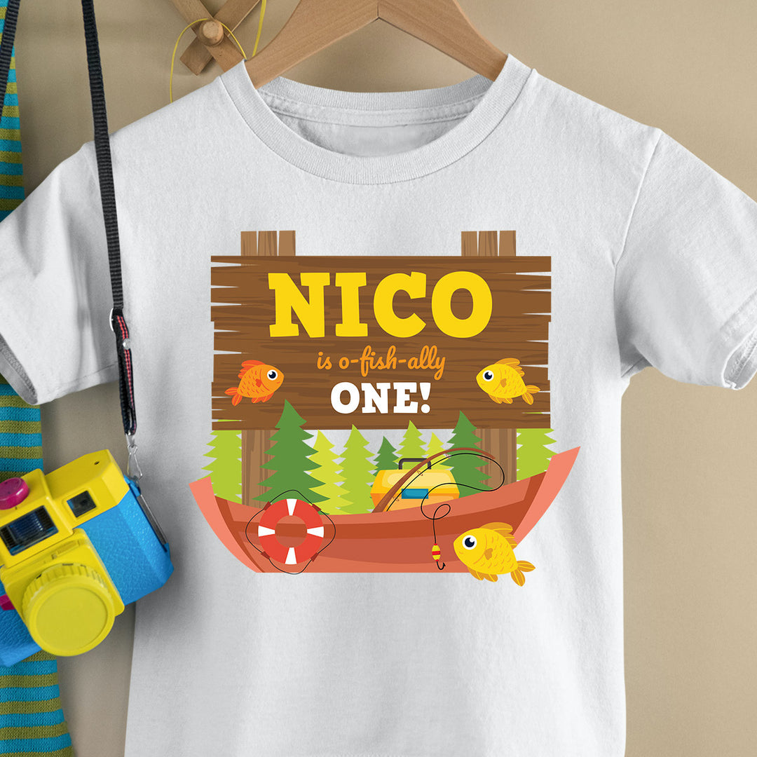 Fishing Birthday Shirt