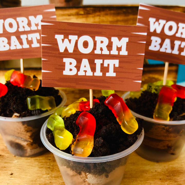 Fishing Cupcake Toppers