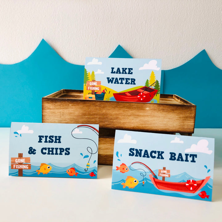 Fishing Food Labels