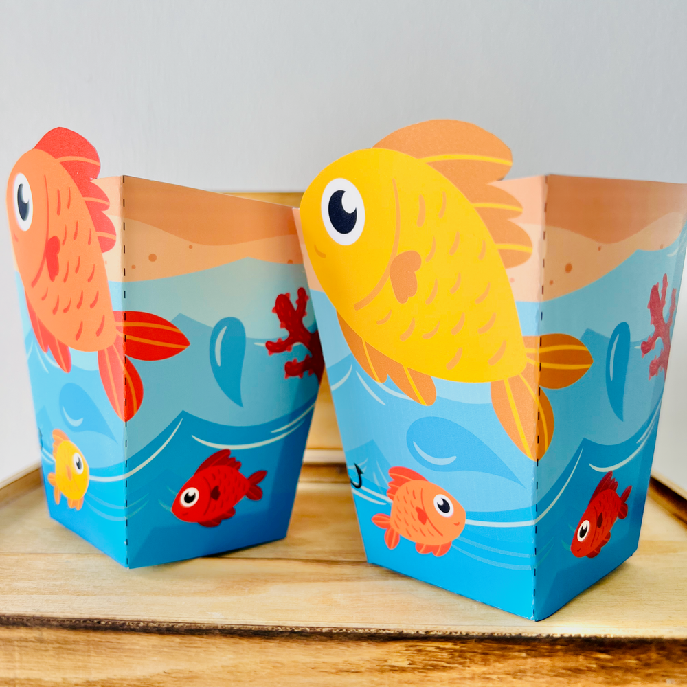 Fishing Party Favor Boxes