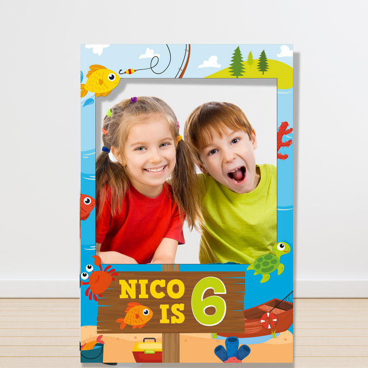 Fishing Photo Booth Frame