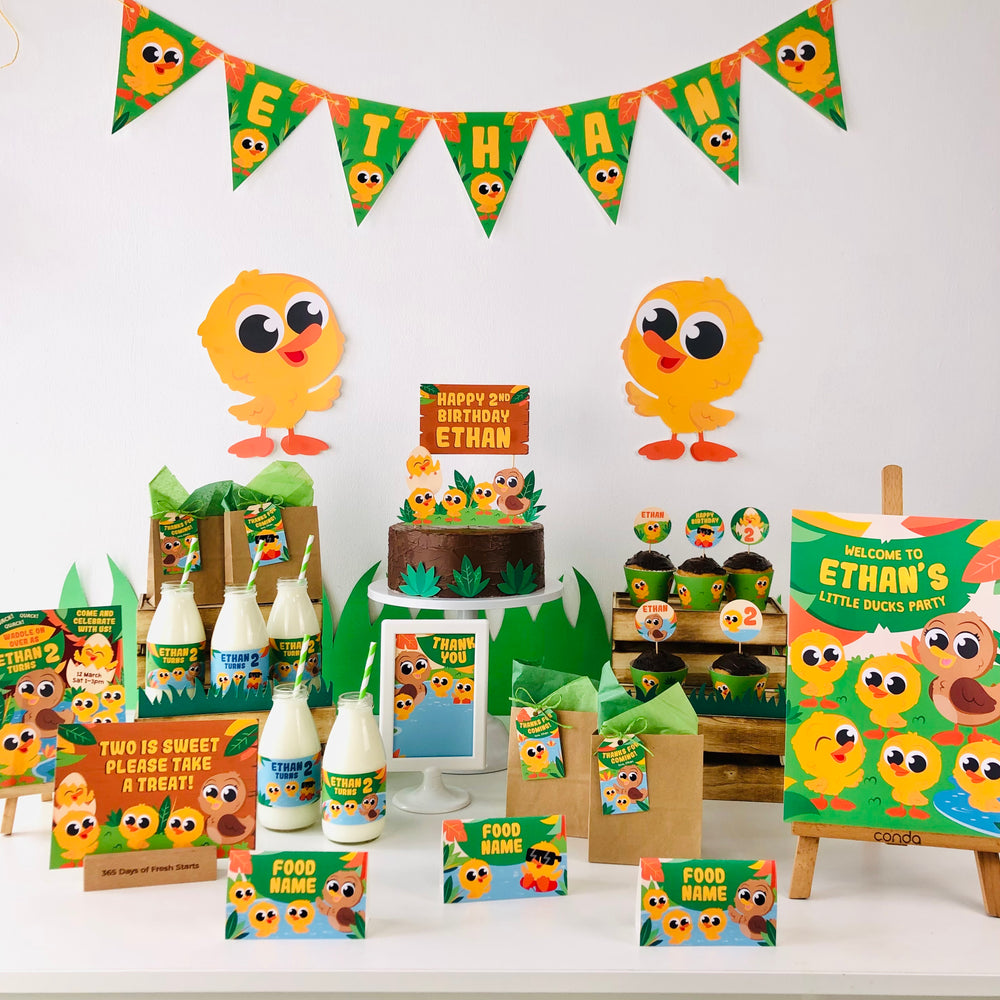 Five Little Ducks Birthday Party