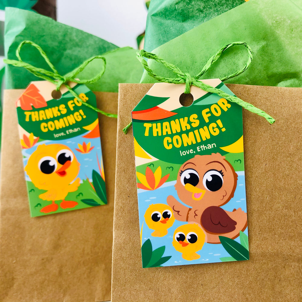 Five Little Ducks Gift Tags