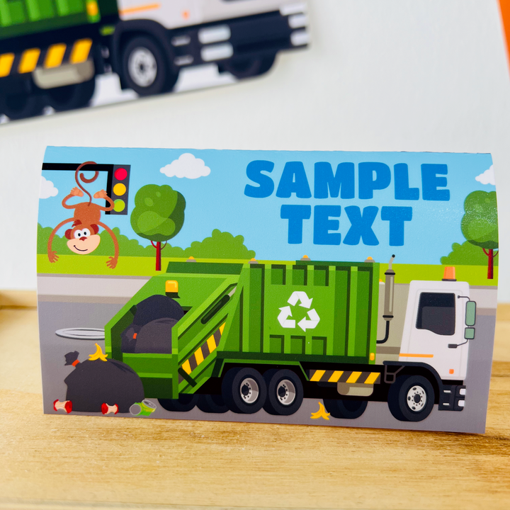 Garbage Truck Food Tent