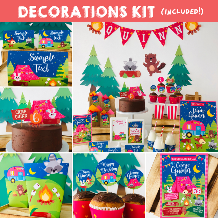 Glamping Decorations Kit