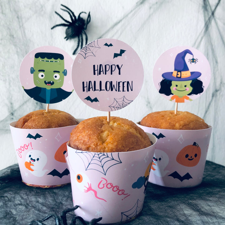 Halloween Cupcake Wrappers