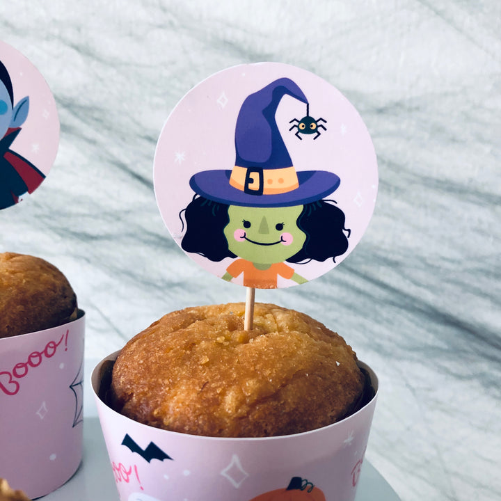 Halloween Witch Cupcake