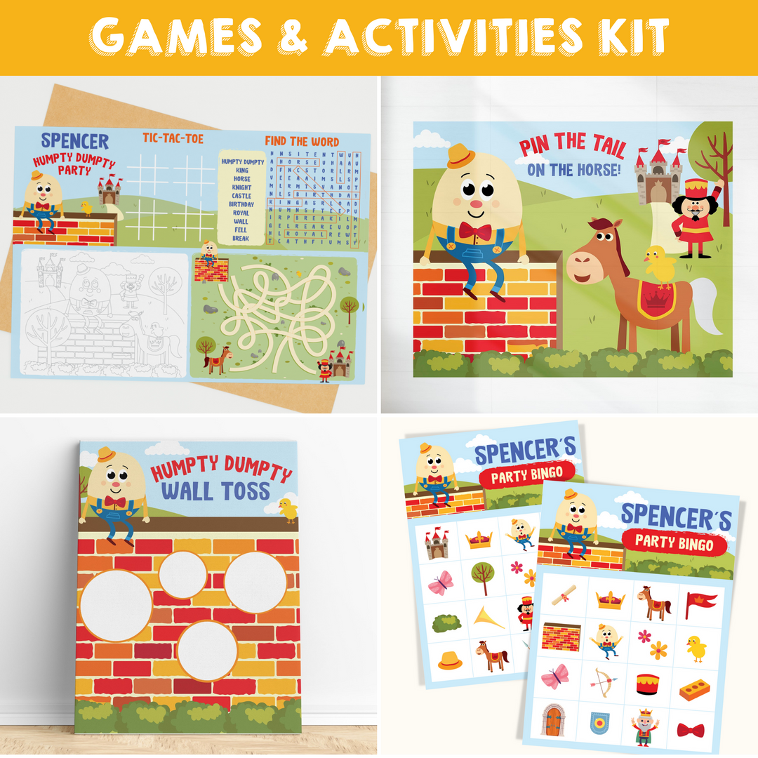 Humpty Dumpty Games and Activities