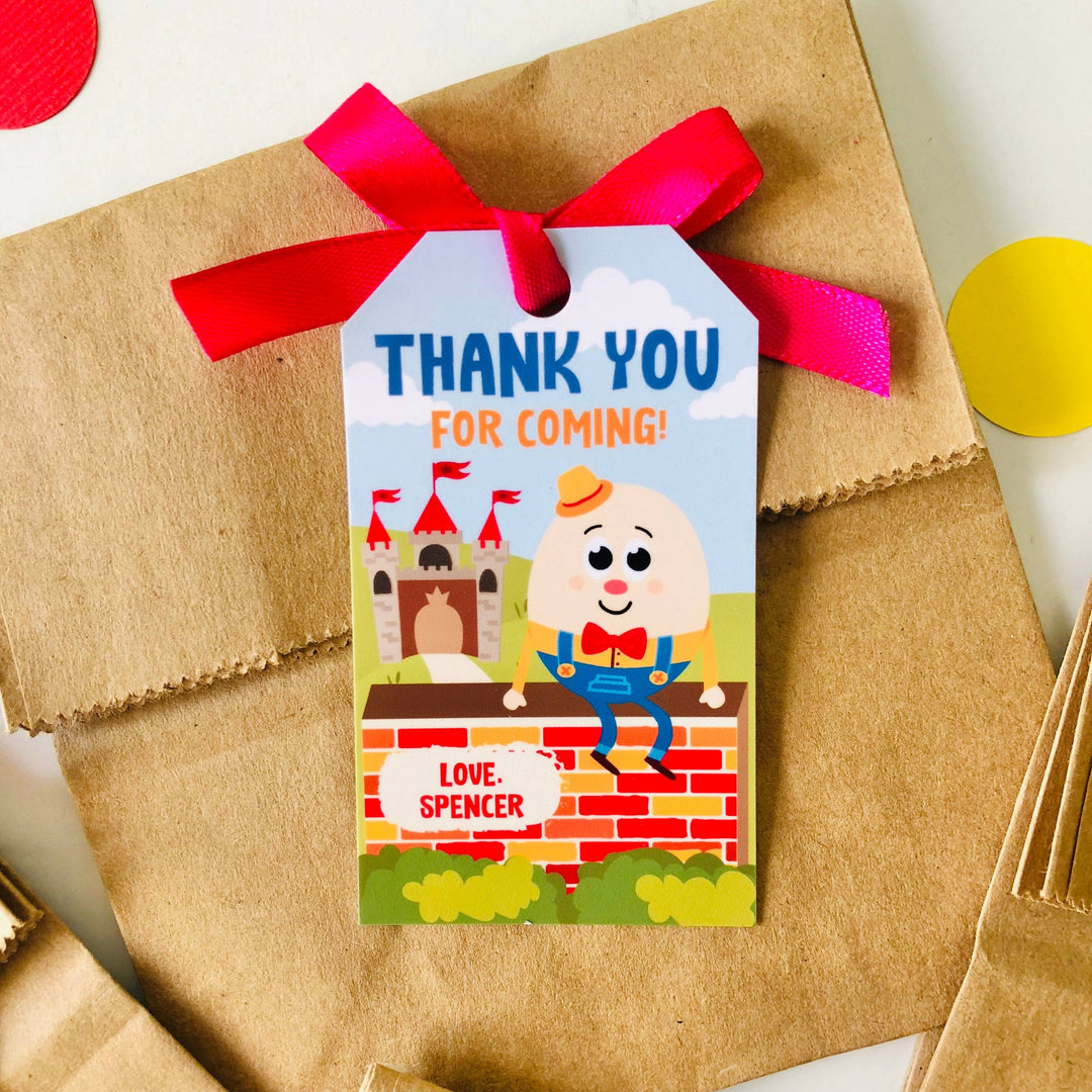 Humpty Dumpty Gift Tag