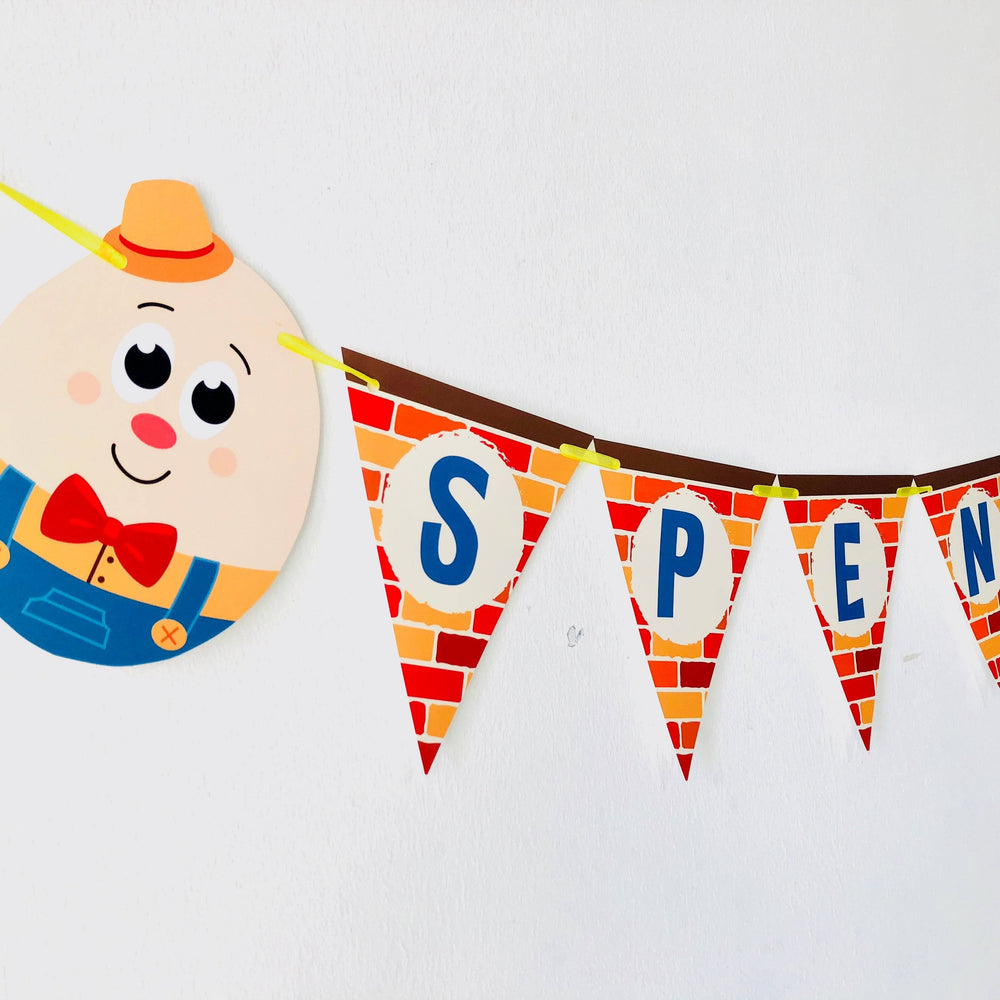 Humpty Dumpty Party Garland