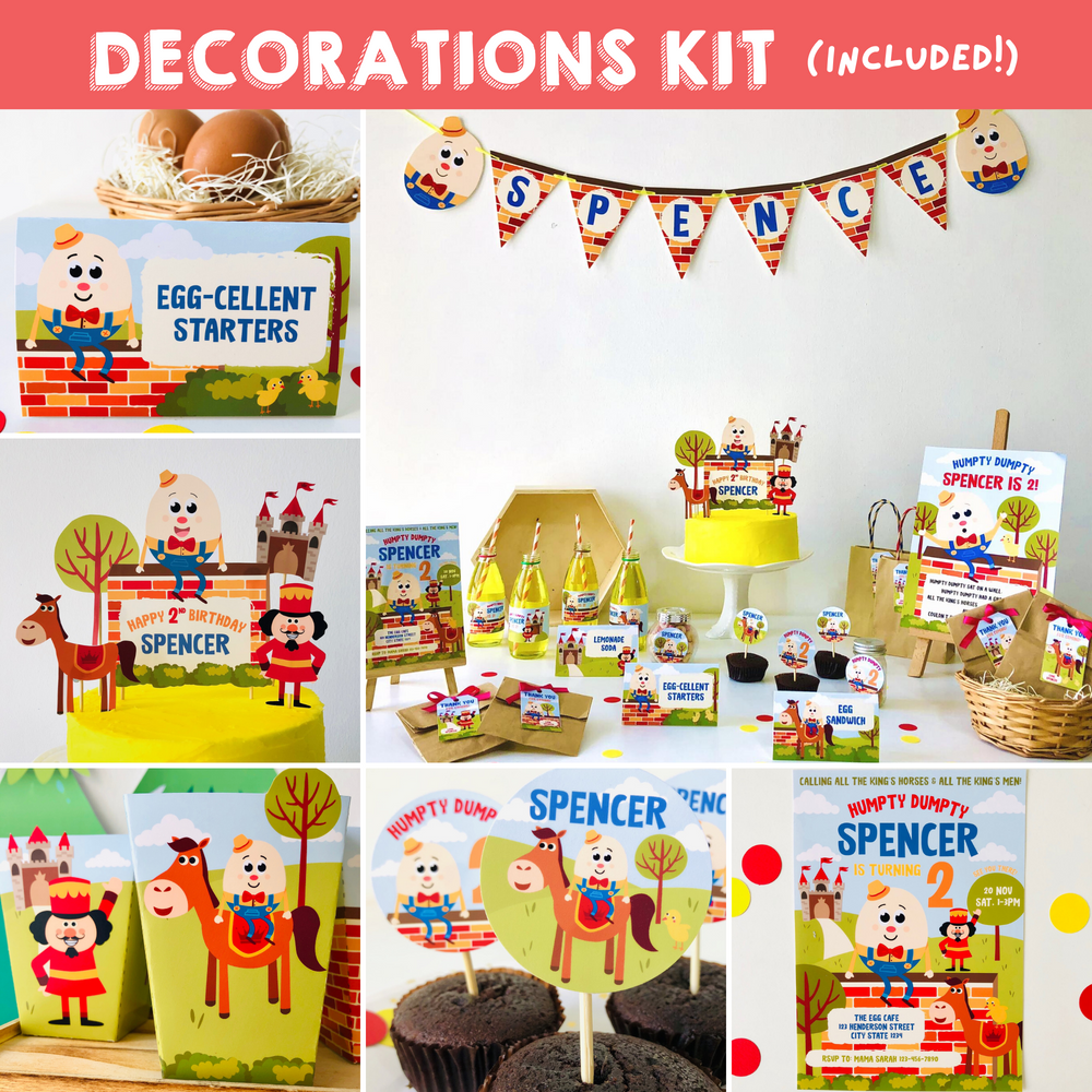 Humpty Dumpty Ultimate Bundle Decorations Kit