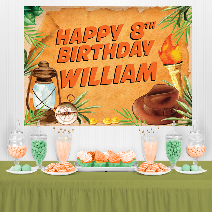 Indiana Jones Backdrop