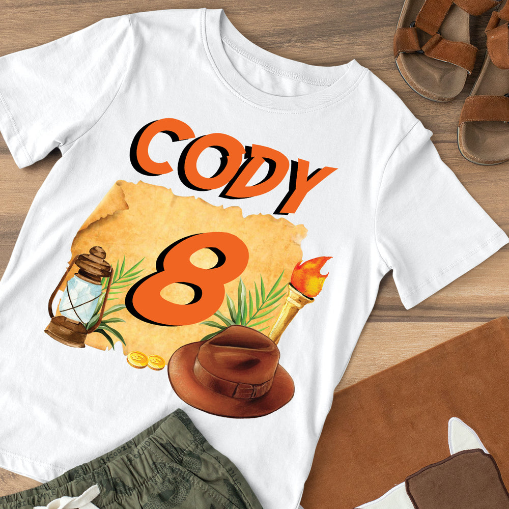 Indiana Jones Birthday Shirt