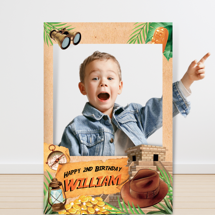 Indiana Jones Photo Booth Frame