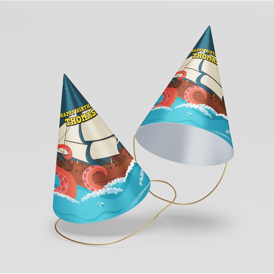 Kraken Party Hats