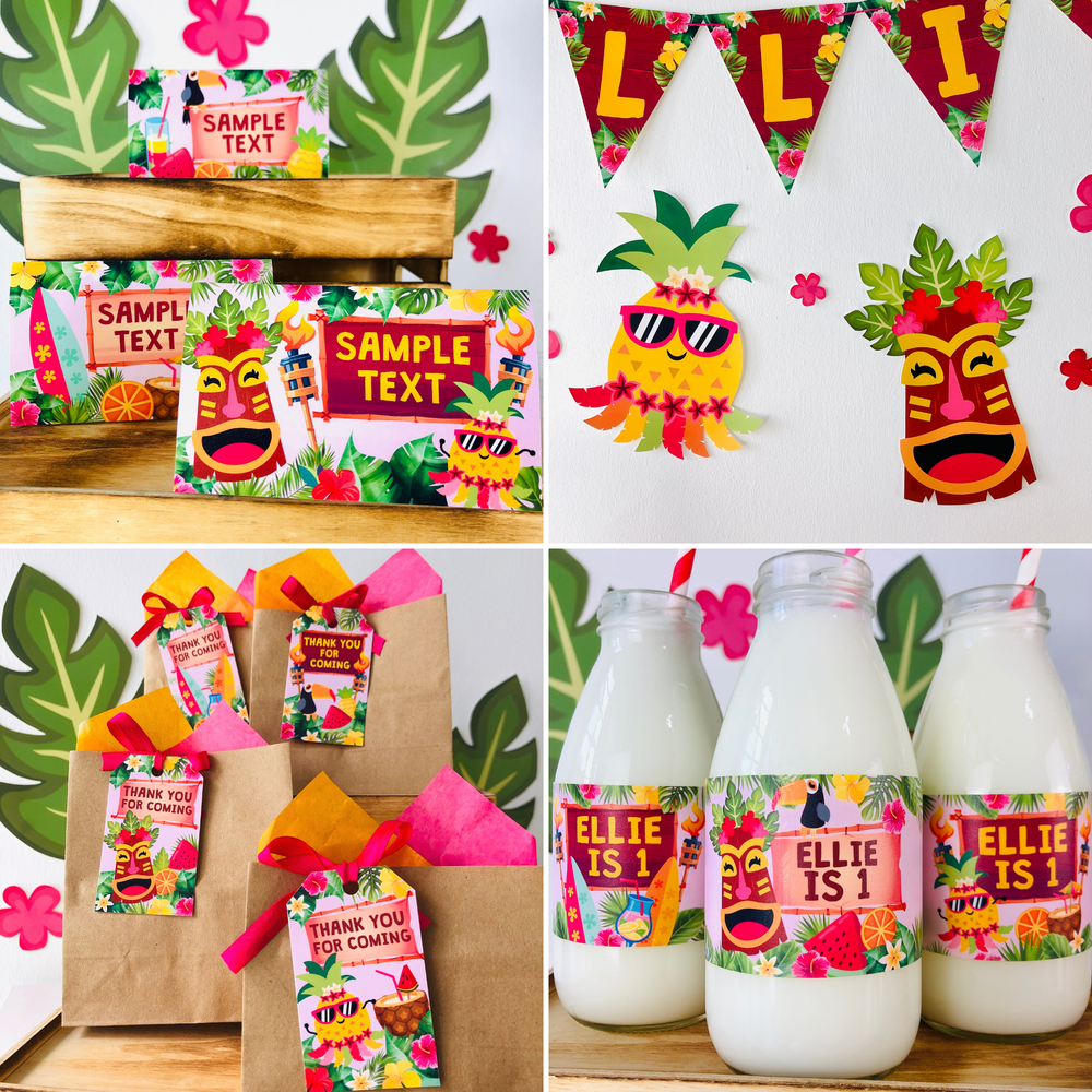 Luau Decor Kit