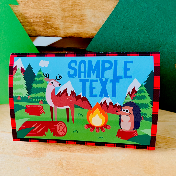 Lumberjack Food Card