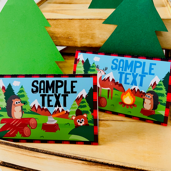 Lumberjack Food Labels