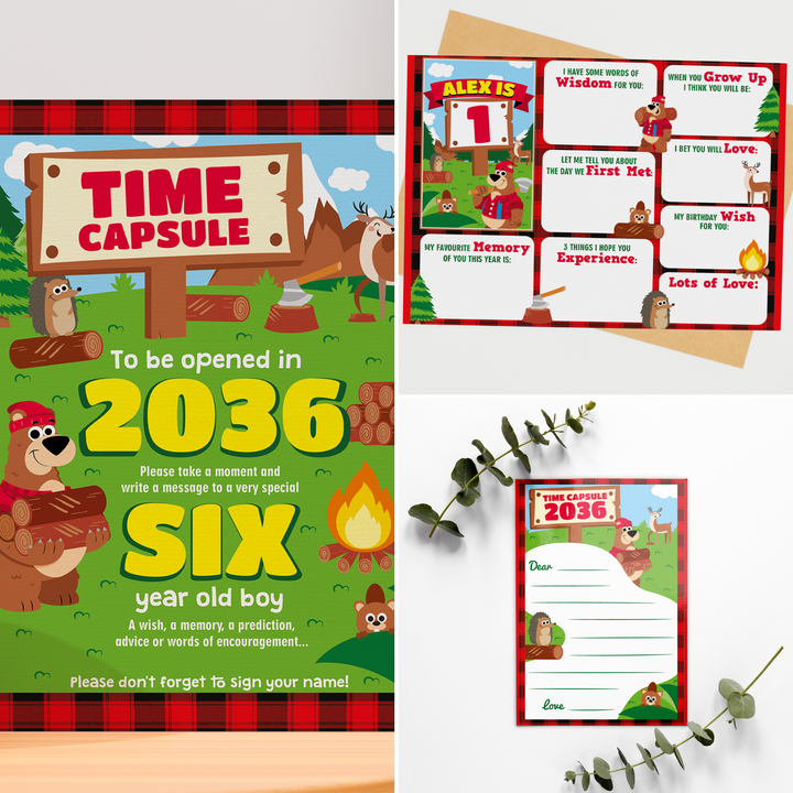 Lumberjack Time Capsule Set