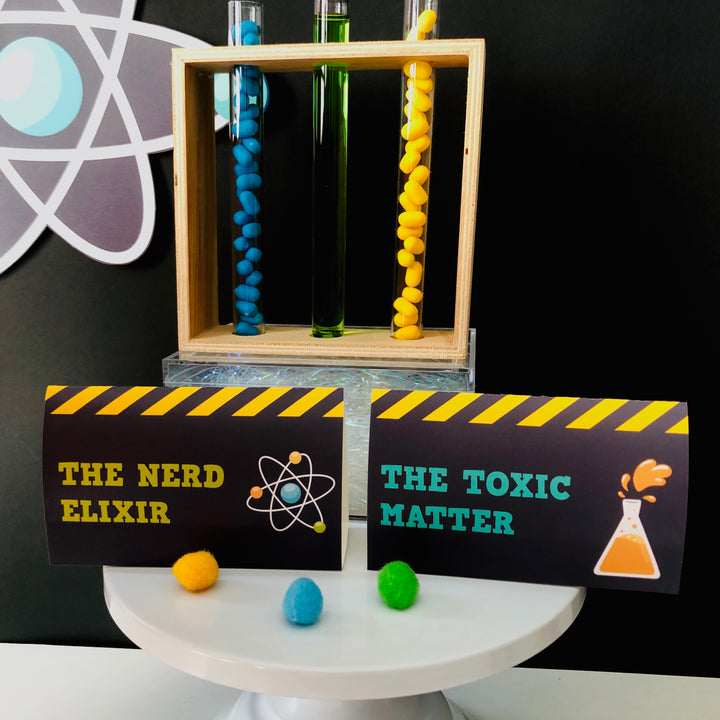 Mad Science Food Labels