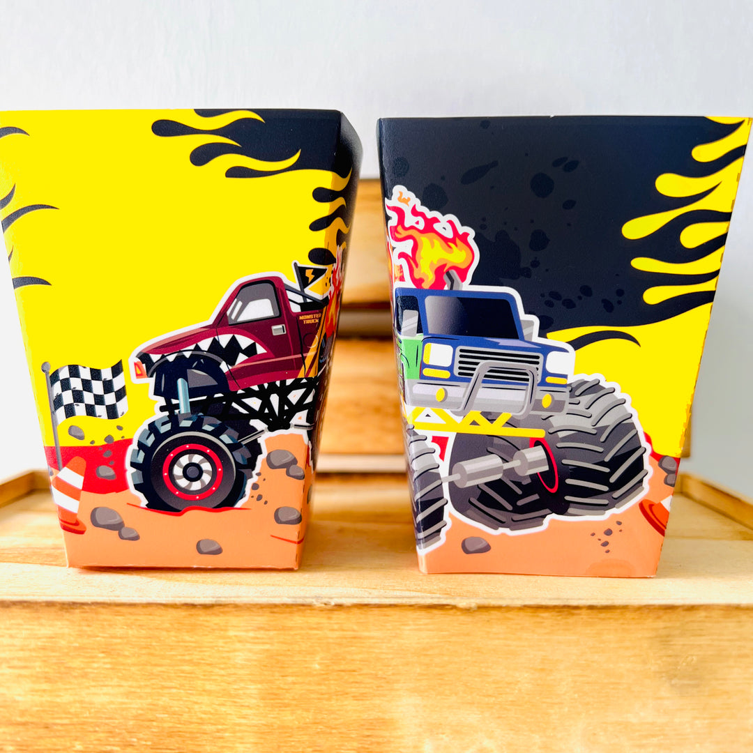 Monster Truck Favor Boxes
