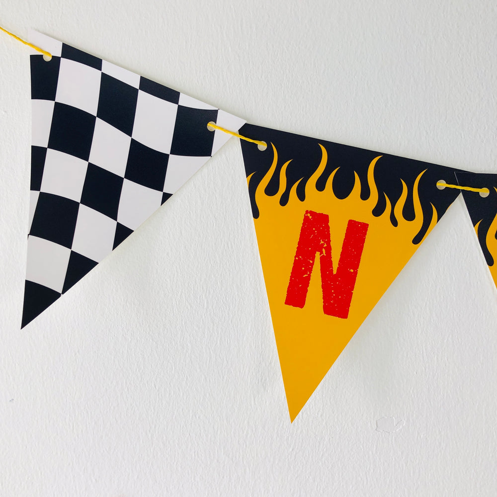 Monster Truck Party Banner