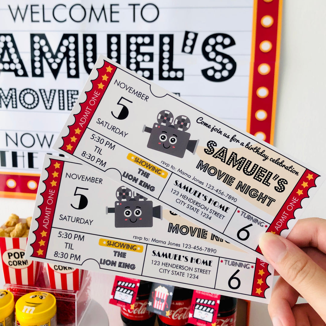 Movie Night Party Tickets