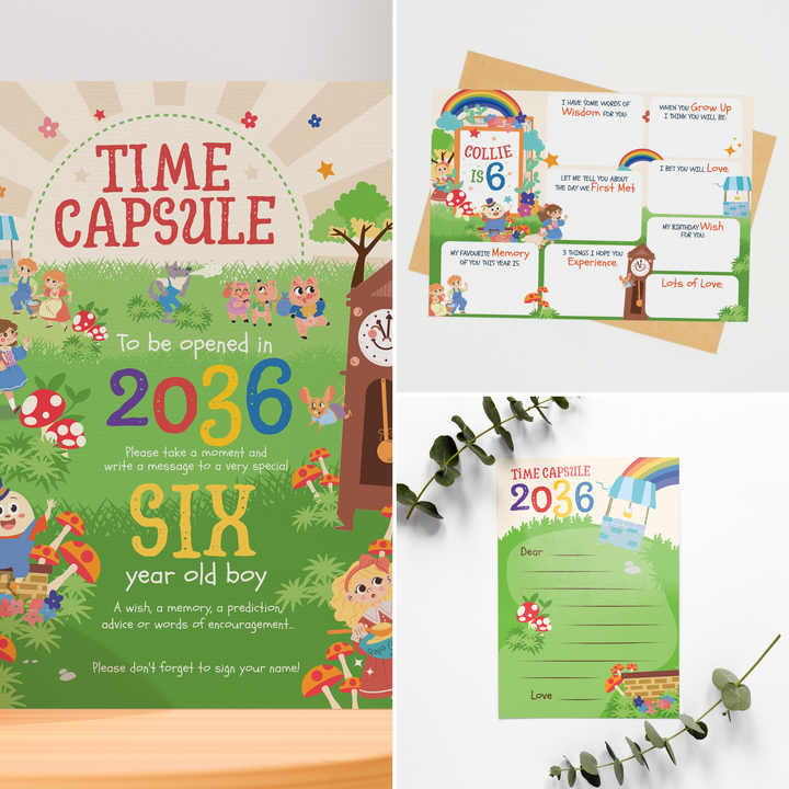 Nursery Rhyme Storybook Time Capsule