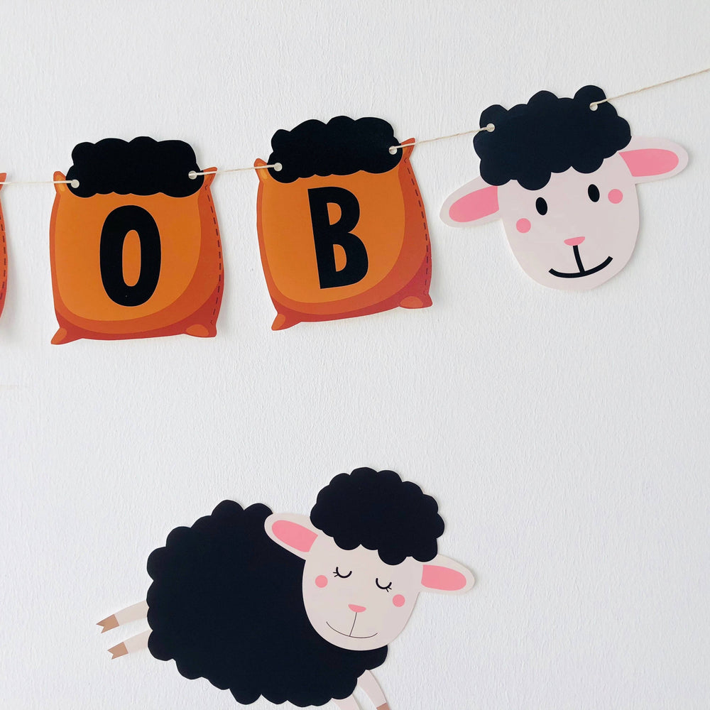 Nursery Rhymes Birthday Banner
