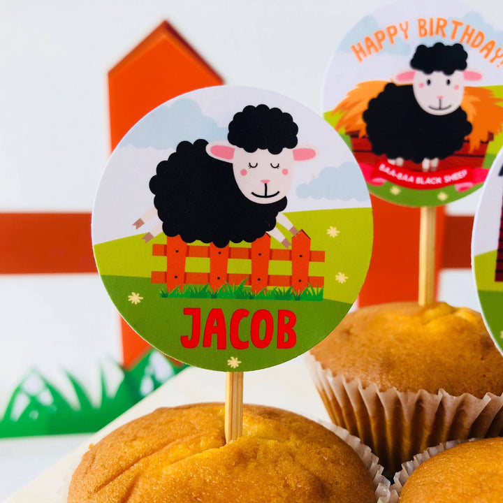 Nursery Rhymes Cupcake Topper