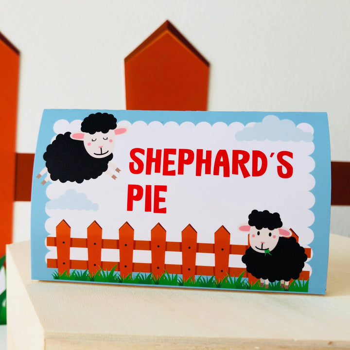 Nursery Rhymes Food Label