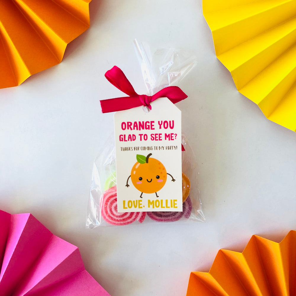 Tutti Frutti - Orange you glad to see me - party favor