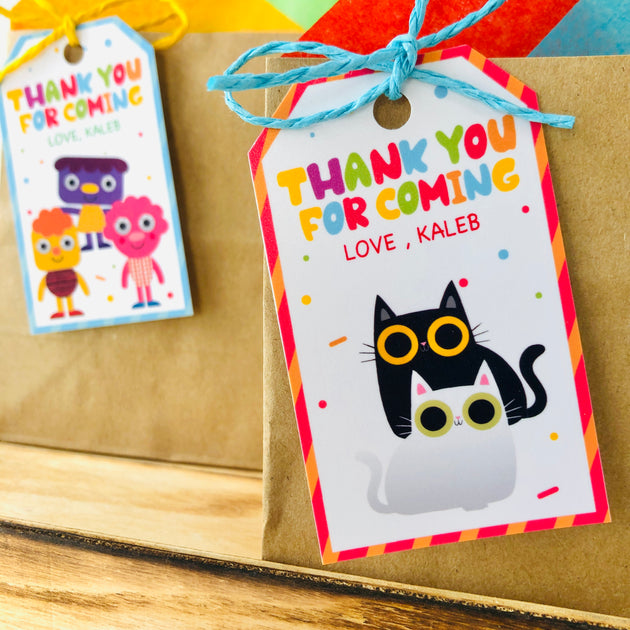 Fancy Frame Kids Party Favor Thank You Tags With String - 40-Pack Daisy  Birthday Gift Tags For Gift Bags, Favor Bags, Goody Bags, Gift Box, Girls,  Bab - Yahoo Shopping