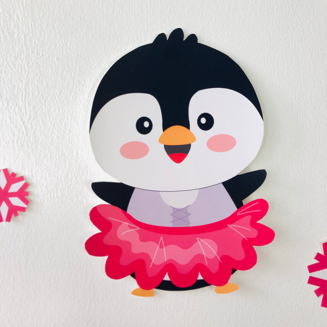 Penguin Girl Cut-outs