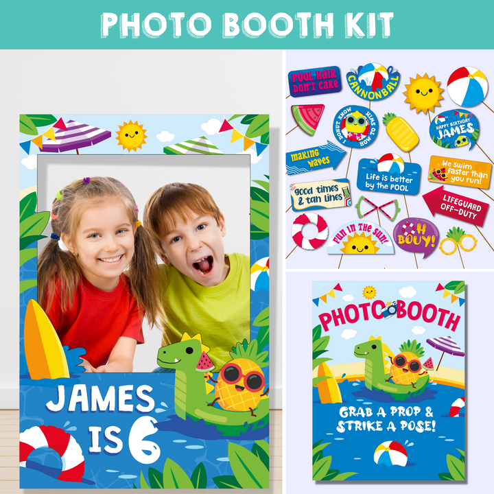 Pool Photo Booth Kit