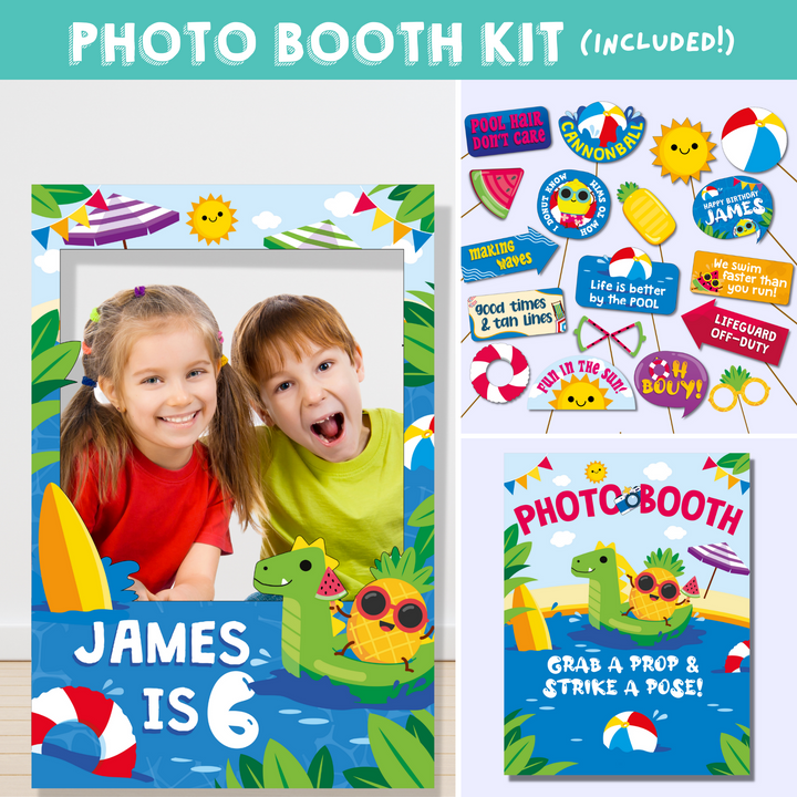Pool Photo Booth Kit