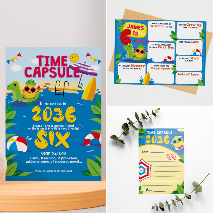 Pool Time Capsule Set