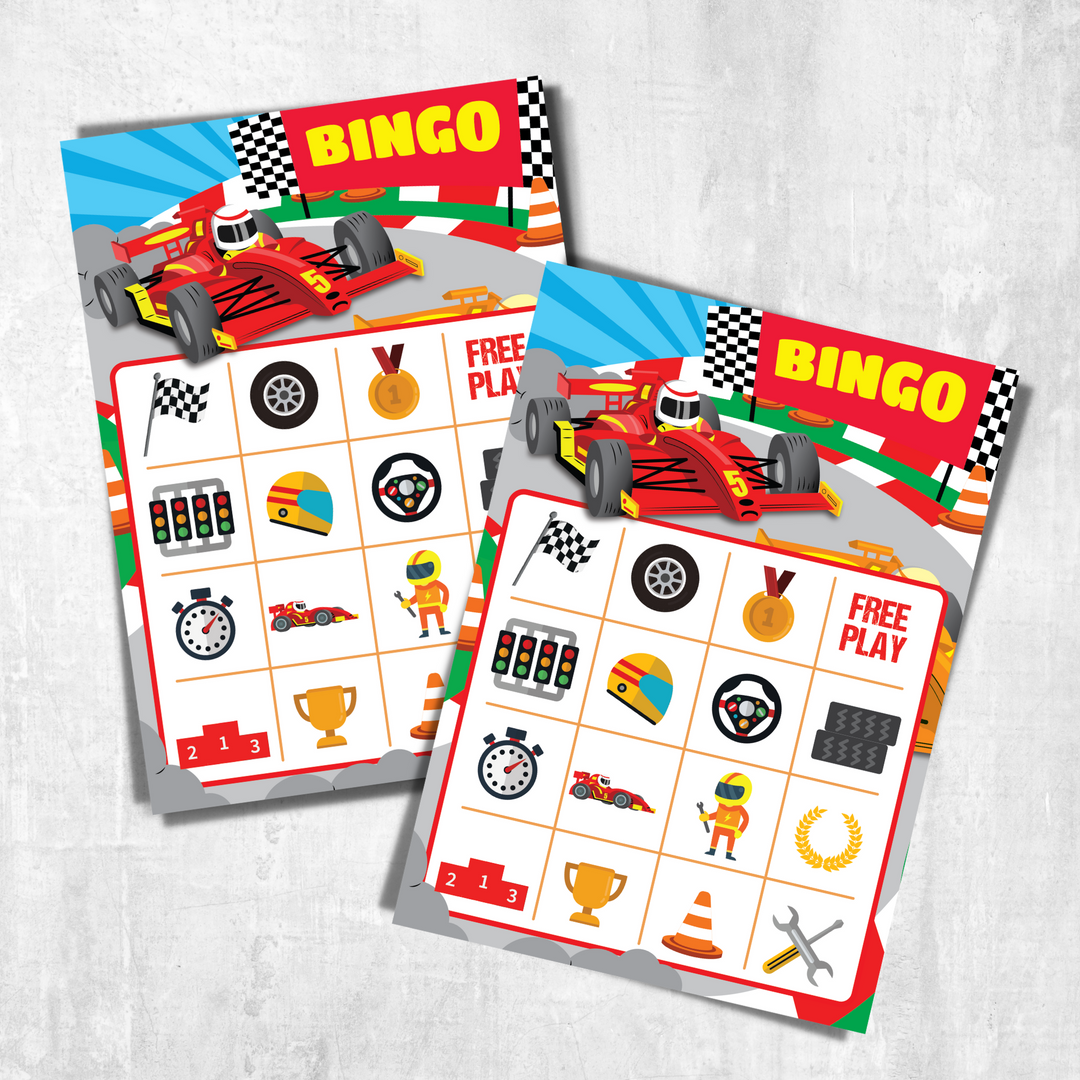 Racing Car Bingo