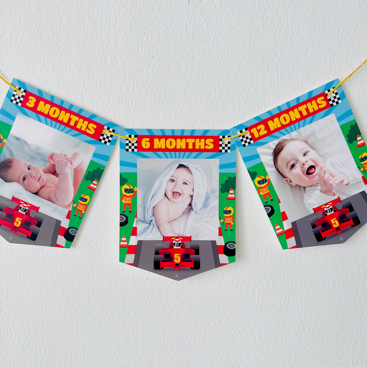 Racing Car Photo Banner