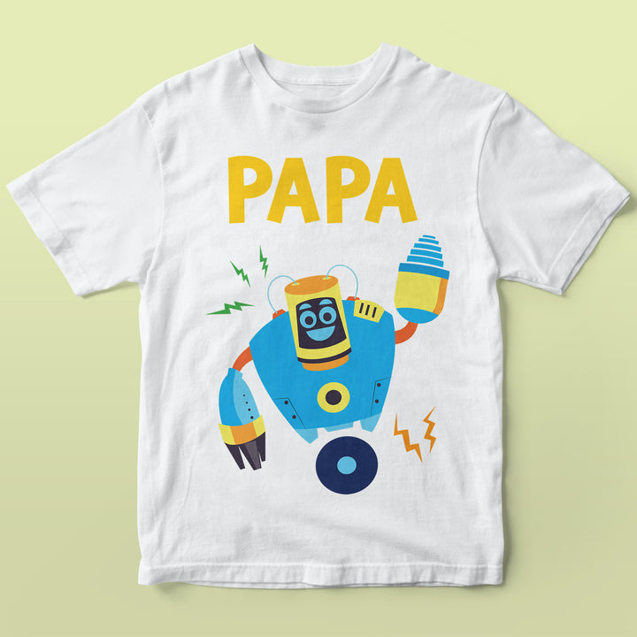 Robots Birthday Shirt Designs Family Bundle