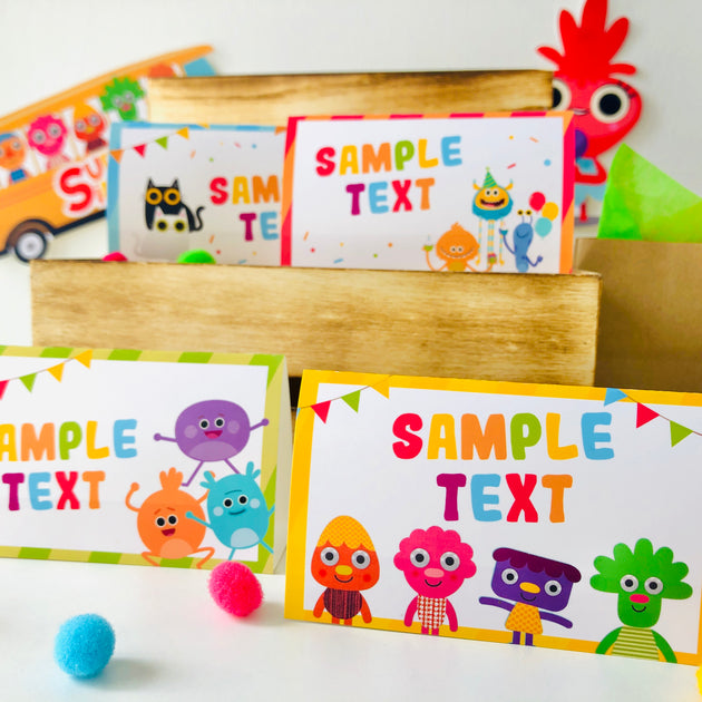 Super Simple Songs Food Labels Printable | Pigsy Party – PigsyParty