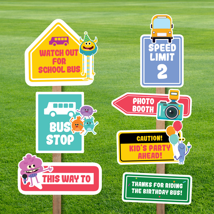 Super Simple Songs Birthday Party Signs