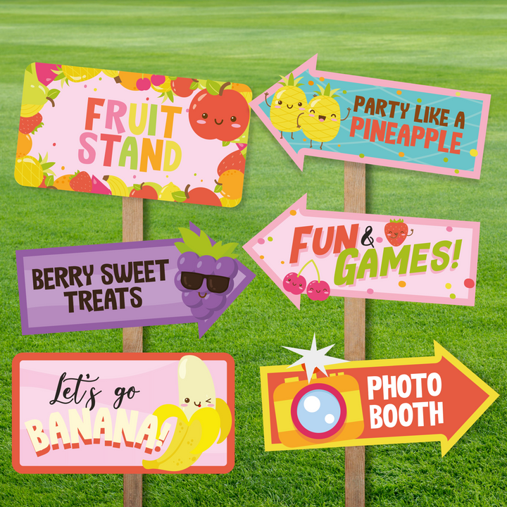 Tutti Frutti Directional Signs