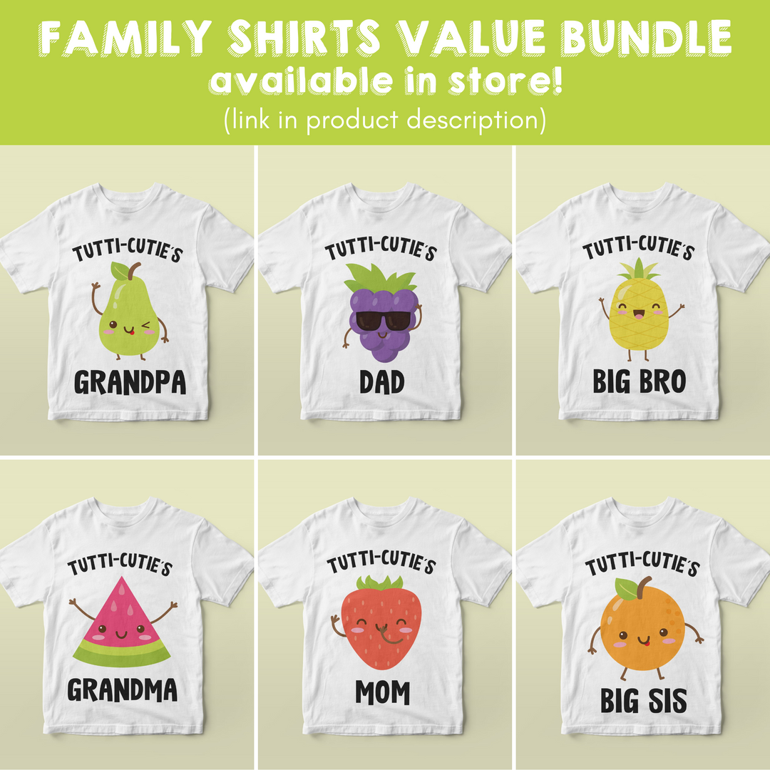 Tutti Frutti Family Shirts Value Bundle