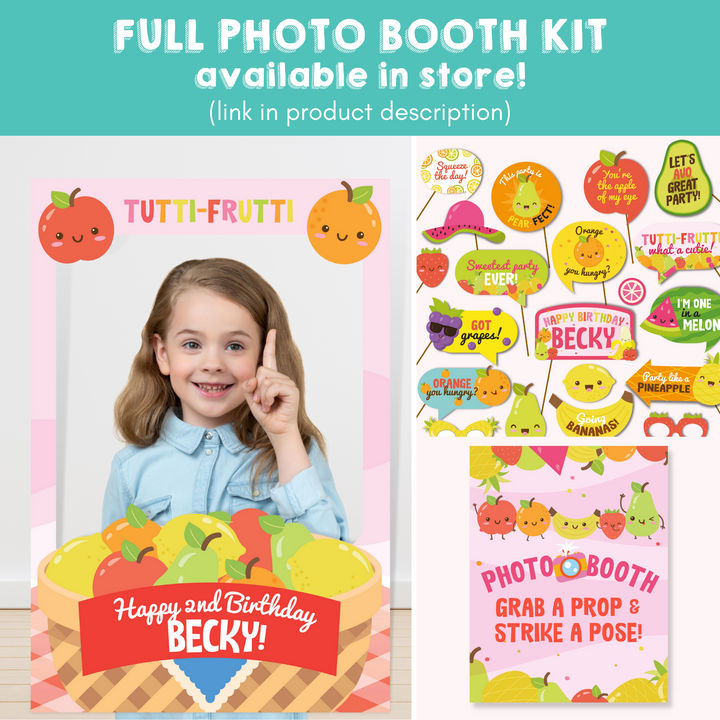 Tutti Frutti Full Photo Booth Kit