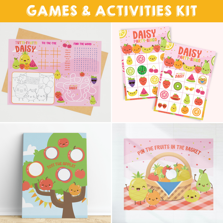 Tutti Frutti Games and Activities Kit