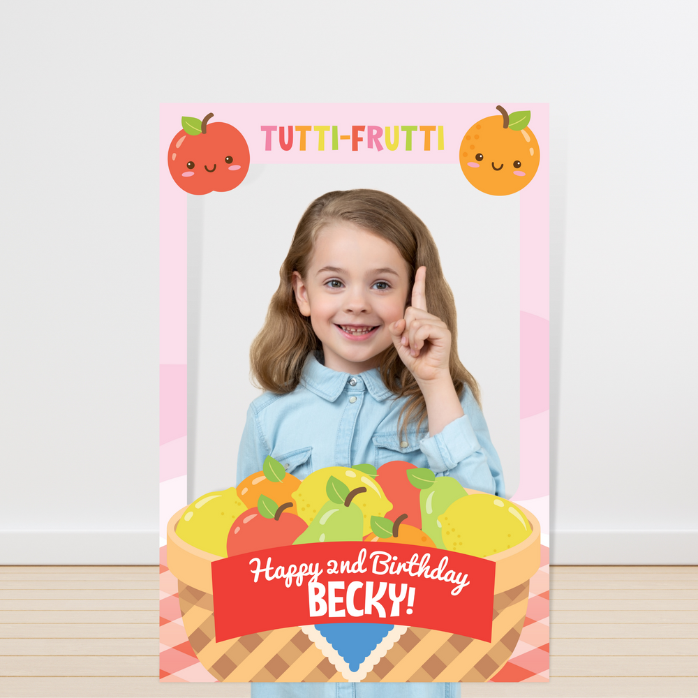 Tutti Frutti Photo Booth Frame