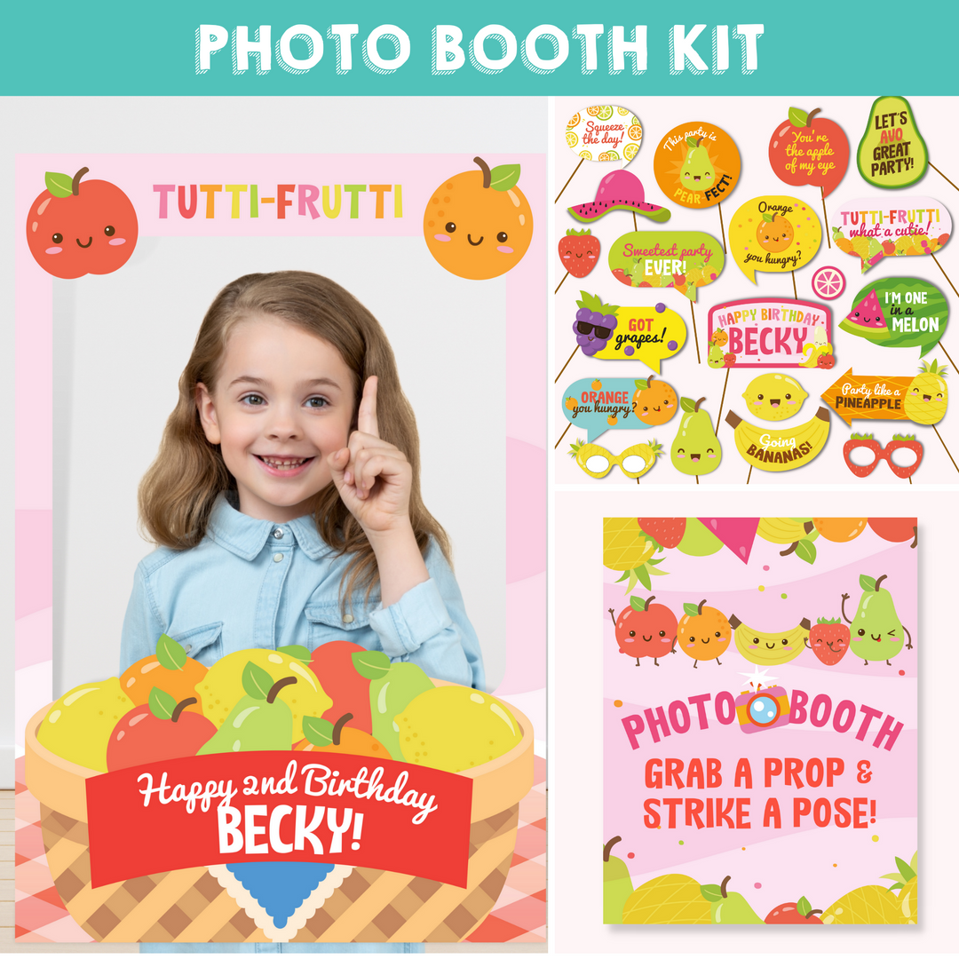 Tutti Frutti Photo Booth Kit