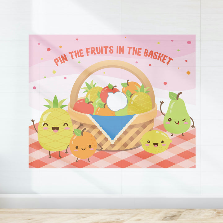 Tutti Frutti Pin The Fruits Party Game