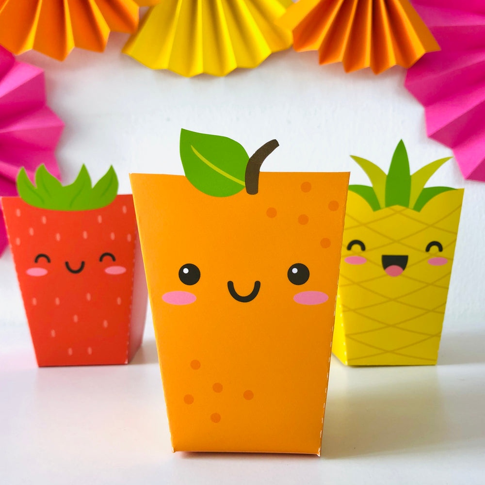 Tutti Frutti Popcorn Box